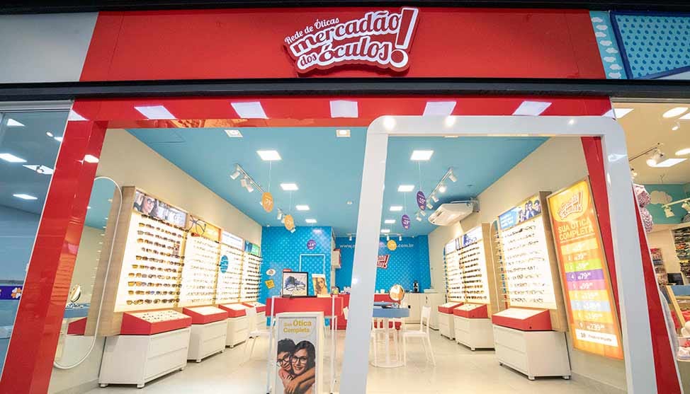 Fachada Mercadão dos Óculos